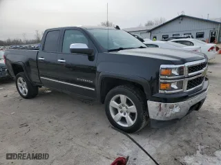 2015 Chevrolet Silverado 1500 LS with VIN 1GCVKPEC3FZ440763, listed as a Copart auction lot 45658275 with 196,728 mi miles and Salvage Title. Bid and sale history available at carsss.com. Image 4.