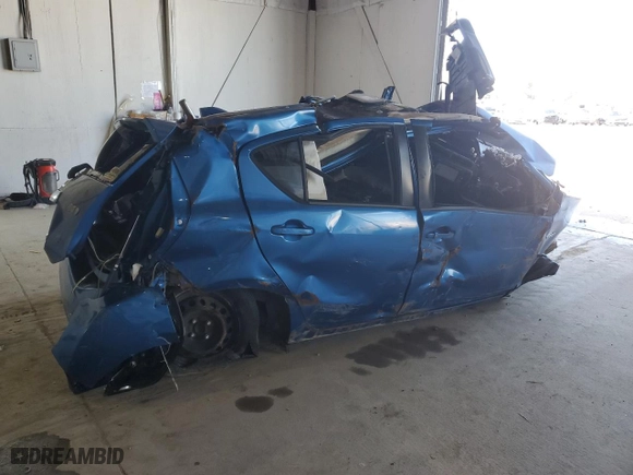 2015 Toyota Prius c One with VIN JTDKDTB3XF1581189, listed as a Copart auction lot 49873955 with 0 mi miles and Non Repairable. Bid and sale history available at carsss.com. Image 3.