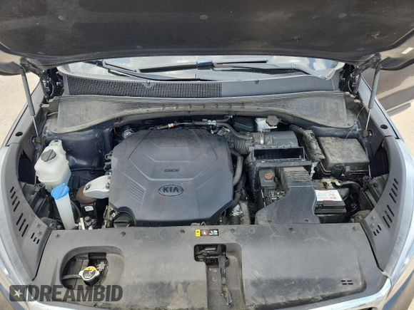 2019 Kia Sorento EX with VIN 5XYPH4A52KG461755, listed as a Copart auction lot 60148425 with 89,802 mi miles and Salvage title. Bid and sale history available at DreamBid. Image 12.