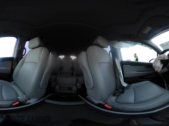 2022 Honda Odyssey EX-L with VIN 5FNRL6H77NB041754, listed as a IAAI auction lot 41791425 with 15,306 mi miles and . Bid and sale history available at DreamBid. Image 22.