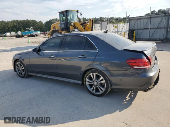 2016 Mercedes-Benz E 350 Sport with VIN WDDHF5KBXGB185868, listed as a Copart auction lot 54947285 with 65,216 mi miles and Salvage title. Bid and sale history available at DreamBid. Image 2.