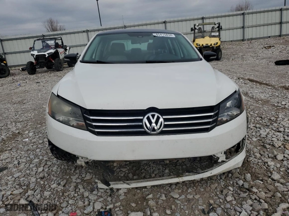 2015 Volkswagen Passat 1.8T Sport with VIN 1VWBT7A32FC028078, listed as a Copart auction lot 85415034 with 120,762 mi miles and Salvage Title. Bid and sale history available at carsss.com. Image 5.