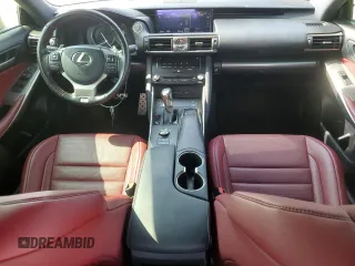 2017 Lexus IS 200t with VIN JTHBA1D22H5042061, listed as a Copart auction lot 59109005 with 90,263 mi miles and Salvage title. Bid and sale history available at DreamBid. Image 8.