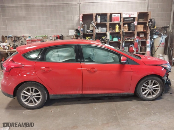 2017 Ford Focus SE with VIN 1FADP3K29HL317871, listed as a IAAI auction lot 41543065 with 52,537 mi miles. Bid and sale history available at carsss.com. Image 14.