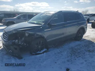 2024 Volkswagen Tiguan SE с VIN 3VVNB7AX1RM038921, выставлен на аукционе Copart как лот 45126695 с пробегом 7 907 миль миль и Списание • Salvage title. История ставок и продаж доступна на DreamBid. Изображение 1.