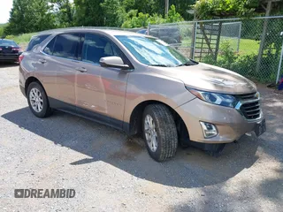 2019 Chevrolet Equinox LT z VIN 2GNAXTEVXK6232662, wystawiony jako IAAI lot #42331522 z przebiegiem 92 090 mil mil oraz . Historia ofert i sprzedaży dostępna na DreamBid. Obrazek 1.