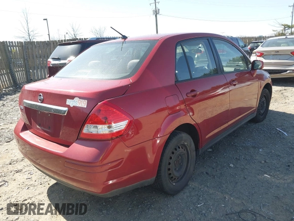 2009 Nissan Versa S with VIN 3N1BC11E39L406700, listed as a IAAI auction lot 41854737 with 186,937 mi miles and . Bid and sale history available at DreamBid. Image 4.
