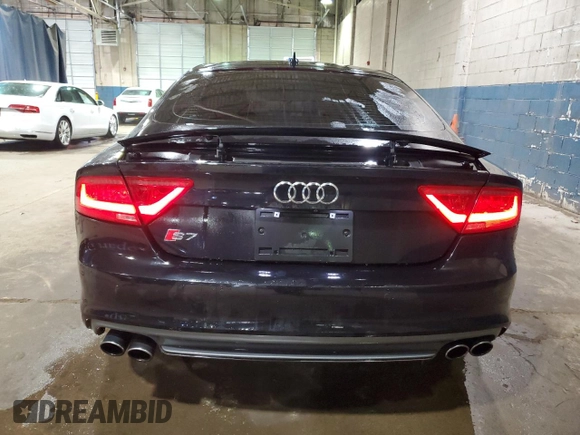 2014 Audi S7 Prestige with VIN WAUW2AFC0EN029419, listed as a Copart auction lot 50169735 with 89,888 mi miles and Clean Title. Bid and sale history available at carsss.com. Image 6.
