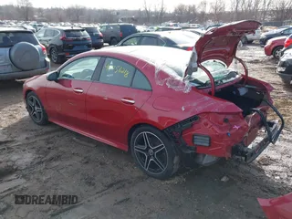 2022 Mercedes-Benz CLA 250 with VIN W1K5J4HB2NN272503, listed as a IAAI auction lot 41756218 with 45,477 mi miles and . Bid and sale history available at DreamBid. Image 3.