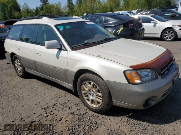 2001 Subaru Legacy Outback VDC with VIN 4S3BH896X17639275, listed as a Copart auction lot 53428745 with 216,793 mi miles and Salvage title. Bid and sale history available at DreamBid. Image 4.