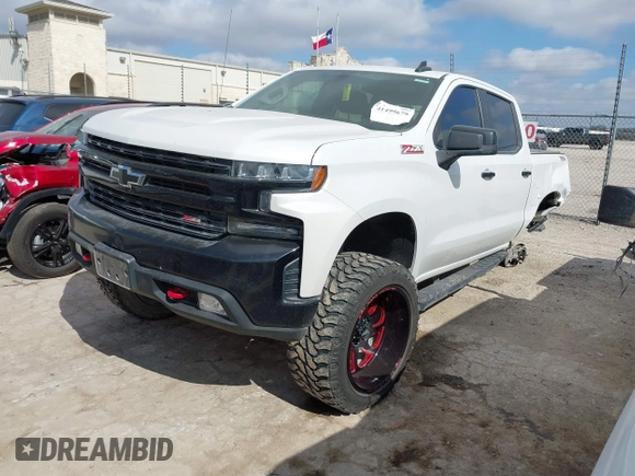 2019 Chevrolet Silverado 1500 LT Trail Boss with VIN 1GCPYFED0KZ335750, listed as a IAAI auction lot 41499679 with 155,297 mi miles. Bid and sale history available at carsss.com. Image 17.