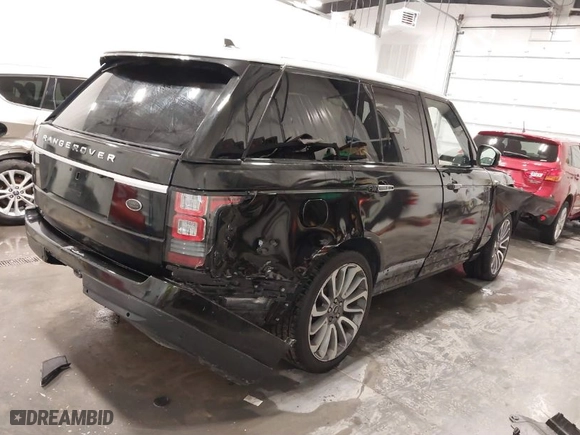 2016 Land Rover Range Rover Supercharged with VIN SALGS2EF4GA286899, listed as a IAAI auction lot 41747162 with 63,557 mi miles. Bid and sale history available at carsss.com. Image 4.