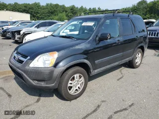 2004 Honda CR-V EX with VIN SHSRD77824U240294, listed as a Copart auction lot 65561414 with 184,976 mi miles and Salvage Title. Bid and sale history available at carsss.com. Image 1.