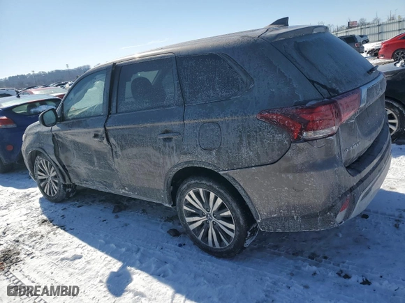 2020 Mitsubishi Outlander ES with VIN JA4AD2A37LZ017577, listed as a Copart auction lot 45667175 with 118,257 mi miles and Salvage Title. Bid and sale history available at carsss.com. Image 2.