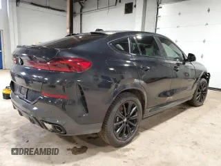2025 BMW X6 xDrive40i z VIN 5UX33EX08S9Y77906, wystawiony jako Copart lot #53037505 z przebiegiem 2 923 mil mil oraz Czysty tytuł • Clean title. Historia ofert i sprzedaży dostępna na DreamBid. Obrazek 3.
