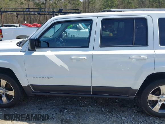 2017 Jeep Patriot High Altitude with VIN 1C4NJPFAXHD161987, listed as a IAAI auction lot 41792850 with 89,526 mi miles and . Bid and sale history available at carsss.com. Image 15.