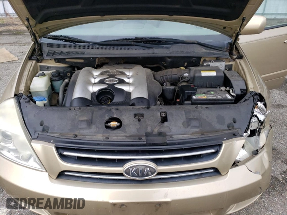 2006 Kia Sedona LX with VIN KNDMB233866080327, listed as a Copart auction lot 74601084 with 219,974 mi miles and Salvage Title. Bid and sale history available at carsss.com. Image 14.