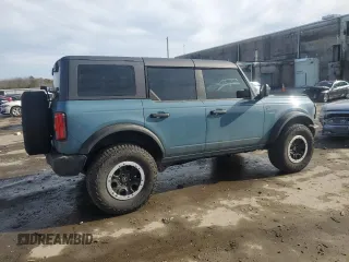 2023 Ford Bronco with VIN 1FMDE5DH1PLB25934, listed as a Copart auction lot 45305145 with 52,775 mi miles and Salvage Title. Bid and sale history available at DreamBid. Image 3.