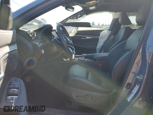 2024 Infiniti QX55 Luxe with VIN 3PCAJ5JR6RF113316, listed as a Copart auction lot 42184715 with 4,172 mi miles and Non Repairable. Bid and sale history available at DreamBid. Image 7.