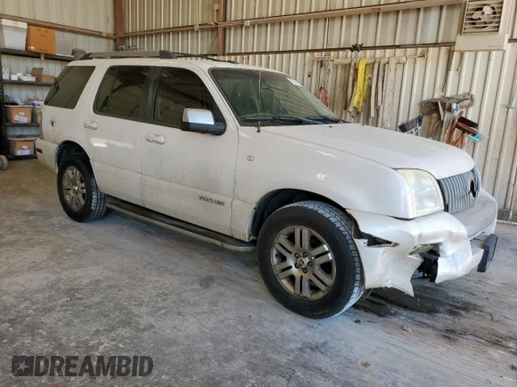 2010 Mercury Mountaineer Premier with VIN 4M2EN3JEXAUJ00212, listed as a Copart auction lot 62010725 with 244,794 mi miles and Salvage title. Bid and sale history available at DreamBid. Image 4.