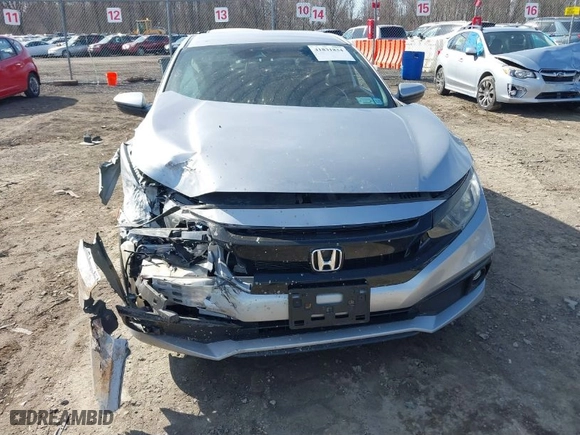 2019 Honda Civic Sedan Sport with VIN 2HGFC2F83KH542347, listed as a IAAI auction lot 41831834 with 80,222 mi miles. Bid and sale history available at carsss.com. Image 13.