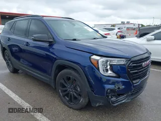 2022 GMC Terrain SLT with VIN 3GKALPEV4NL293635, listed as a IAAI auction lot 42245758 with 67,159 mi miles and . Bid and sale history available at DreamBid. Image 1.
