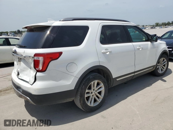 2017 Ford Explorer XLT z VIN 1FM5K7D80HGE01880, wystawiony jako Copart lot #65489154 z przebiegiem 150 815 mil mil oraz Szkoda całkowita • Salvage title. Historia ofert i sprzedaży dostępna na DreamBid. Obrazek 3.