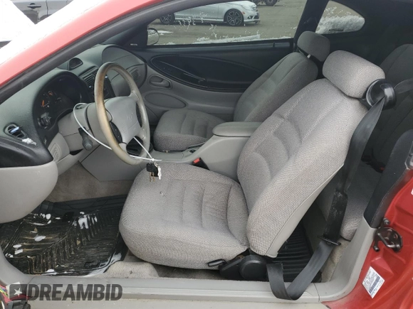 1996 Ford Mustang GT with VIN 1FALP42X9TF101569, listed as a Copart auction lot 45700545 with 119,083 mi miles and Salvage title. Bid and sale history available at DreamBid. Image 7.