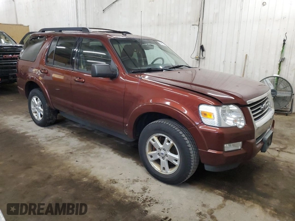 2010 Ford Explorer XLT with VIN 1FMEU7DE6AUA69323, listed as a Copart auction lot 84651344 with 189,507 mi miles and Non repairable. Bid and sale history available at DreamBid. Image 4.