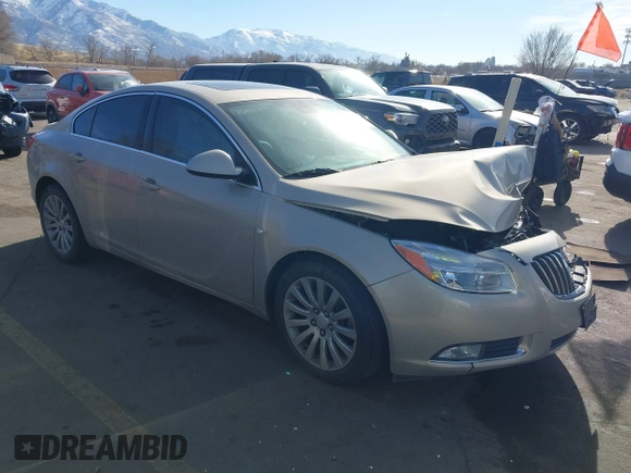 2011 Buick Regal with VIN 2G4GW5EV1B9189809, listed as a IAAI auction lot 41403746 with 48,743 mi miles and . Bid and sale history available at DreamBid. Image 1.
