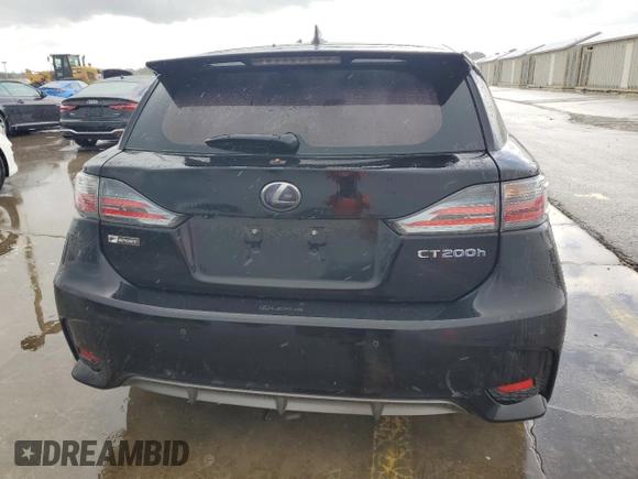 2016 Lexus CT 200h with VIN JTHKD5BH2G2260989, listed as a Copart auction lot 73968084 with Not Provided miles and Salvage Title. Bid and sale history available at DreamBid. Image 6.