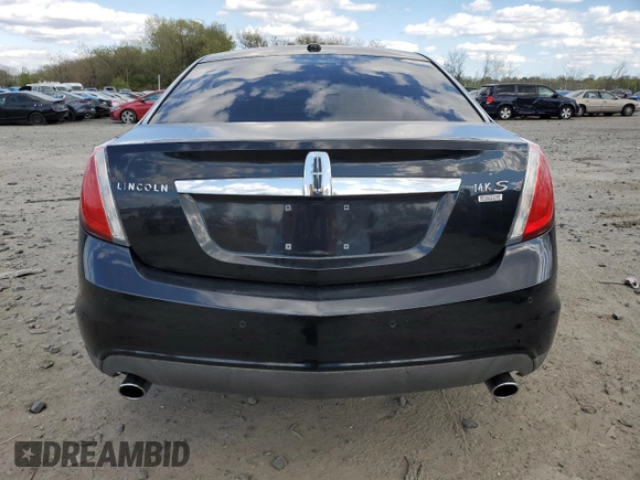 2009 Lincoln MKS with VIN 1LNHM94RX9G611741, listed as a Copart auction lot 52603085 with 89,136 mi miles and Salvage Title. Bid and sale history available at carsss.com. Image 6.