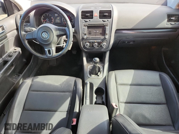 2010 Volkswagen Jetta Wolfsburg Edition with VIN 3VWRJ7AJ5AM046732, listed as a Copart auction lot 62901815 with 175,863 mi miles and Salvage title. Bid and sale history available at DreamBid. Image 8.