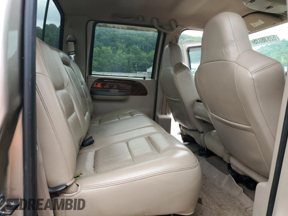 2003 Ford F-350 XL with VIN 1FTSW31F13EA50456, listed as a Copart auction lot 62838035 with 214,969 mi miles and Salvage title. Bid and sale history available at DreamBid. Image 10.
