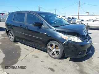 2006 Mazda 5 Sport with VIN JM1CR29L560126780, listed as a IAAI auction lot 41653391 with 112,547 mi miles and . Bid and sale history available at DreamBid. Image 1.