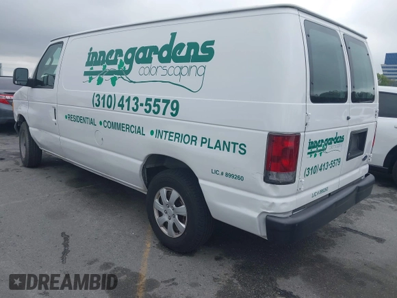 2005 Ford Econoline Cargo with VIN 1FTRE14W95HA47937, listed as a IAAI auction lot 41922991 with 175,138 mi miles. Bid and sale history available at carsss.com. Image 3.
