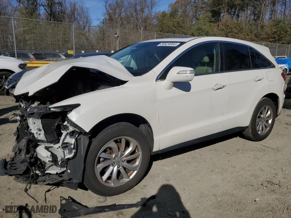 2018 Acura RDX with VIN 5J8TB3H37JL010338, listed as a Copart auction lot 80624954 with 140,731 mi miles and Salvage Title. Bid and sale history available at carsss.com. Image 1.