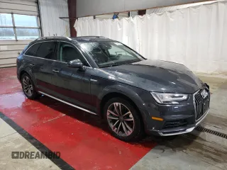 2018 Audi A4 allroad Premium Plus with VIN WA18NAF48JA084627, listed as a Copart auction lot 77984954 with 46,640 mi miles and Salvage Title. Bid and sale history available at carsss.com. Image 4.