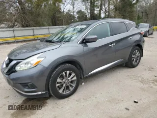 2016 Nissan Murano Platinum with VIN 5N1AZ2MG4GN134418, listed as a Copart auction lot 48913535 with 161,613 mi miles and Salvage Title. Bid and sale history available at carsss.com. Image 1.