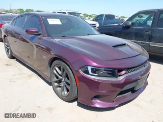 2020 Dodge Charger Scat Pack Widebody with VIN 2C3CDXGJ8LH190207, listed as a IAAI auction lot 42003361 with 9,945 mi miles. Bid and sale history available at carsss.com. Image 1.
