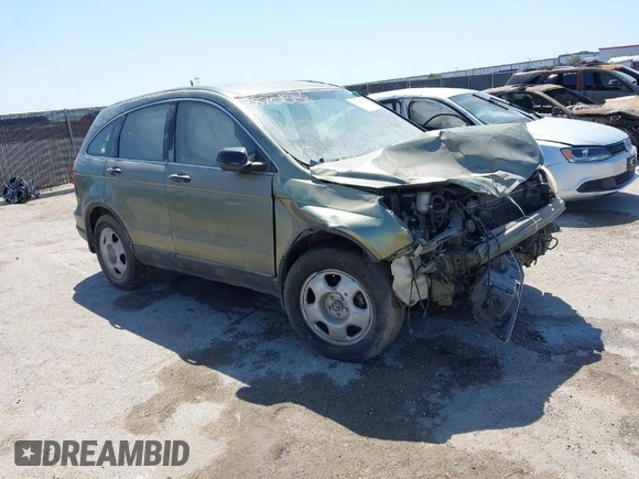 2009 Honda CR-V LX with VIN 5J6RE48399L029677, listed as a IAAI auction lot 38701558 with 136,294 mi miles. Bid and sale history available at carsss.com. Image 1.