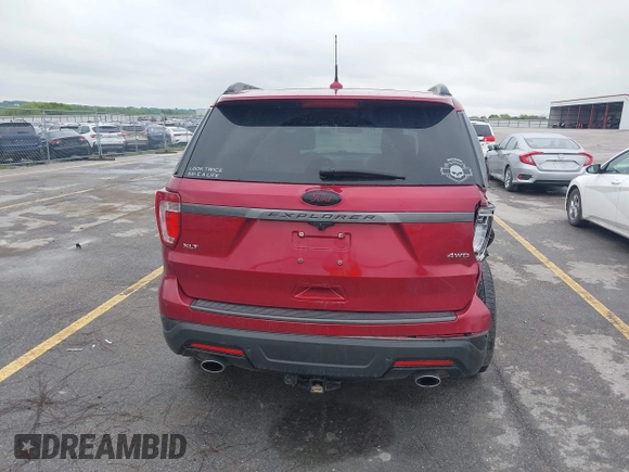 2019 Ford Explorer XLT z VIN 1FM5K8D80KGA41393, wystawiony jako IAAI lot #42287545 z przebiegiem 72 162 mil mil oraz . Historia ofert i sprzedaży dostępna na DreamBid. Obrazek 17.