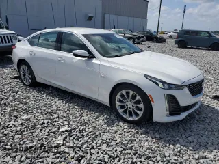 2022 Cadillac CT5 Premium Luxury z VIN 1G6DN5RK3N0129283, wystawiony jako Copart lot #52569955 z przebiegiem 20 160 mil mil oraz Szkoda całkowita • Salvage title. Historia ofert i sprzedaży dostępna na DreamBid. Obrazek 4.