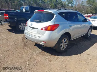 2010 Nissan Murano SL with VIN JN8AZ1MW4AW136892, listed as a IAAI auction lot 41675308 with 199,233 mi miles. Bid and sale history available at carsss.com. Image 4.