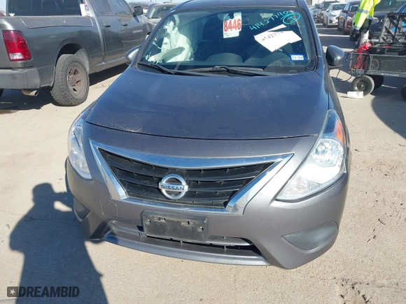 2019 Nissan Versa Sedan SV with VIN 3N1CN7AP8KL812271, listed as a IAAI auction lot 41423740 with 57,233 mi miles. Bid and sale history available at carsss.com. Image 12.