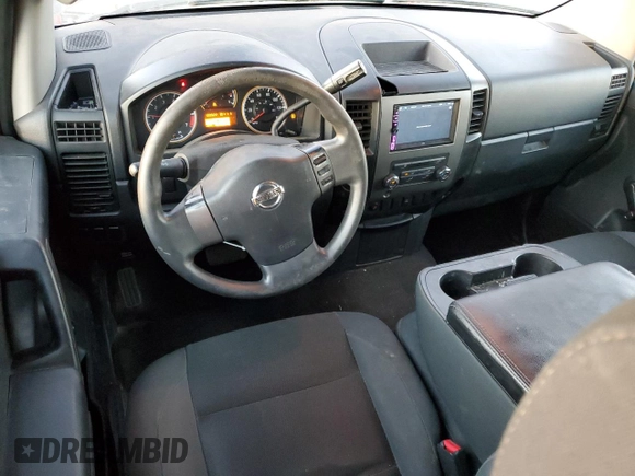 2008 Nissan Titan SE with VIN 1N6AA06AX8N314557, listed as a Copart auction lot 81915714 with 100,922 mi miles and Salvage Title. Bid and sale history available at carsss.com. Image 8.