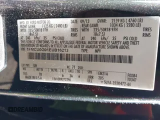 2014 Ford Escape SE с VIN 1FMCU0G91EUB16213, выставлен на аукционе IAAI как лот 41870862 с пробегом 150 070 миль миль и . История ставок и продаж доступна на DreamBid. Изображение 9.
