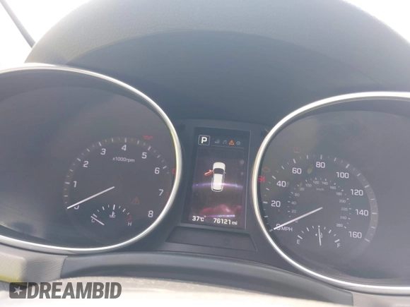 2017 Hyundai Santa Fe 2.4L with VIN 5NMZUDLBXHH022812, listed as a IAAI auction lot 42272430 with 76,121 mi miles and . Bid and sale history available at DreamBid. Image 7.