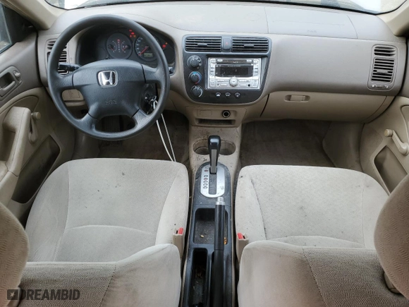 2002 Honda Civic DX with VIN 2HGES16442H905101, listed as a Copart auction lot 64487034 with 300,912 mi miles and Salvage Title. Bid and sale history available at carsss.com. Image 8.