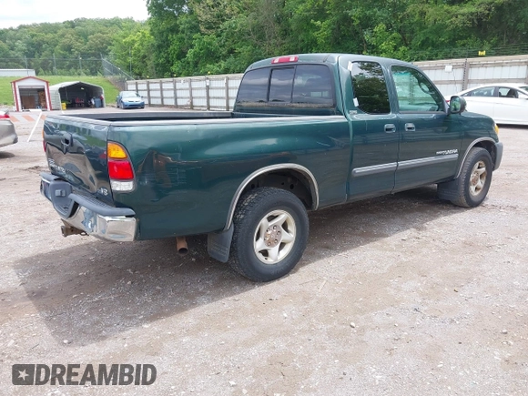 2003 Toyota Tundra SR5 with VIN 5TBRT34143S434712, listed as a IAAI auction lot 42186931 with 380,102 mi miles and . Bid and sale history available at DreamBid. Image 4.